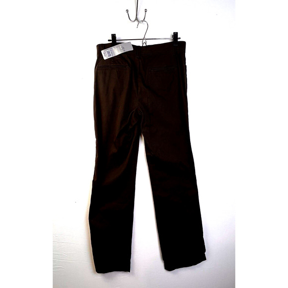 Bandolinoblu Denim Pants Women's 10 Stretch Brown Straight Legs Casual Work - Picture 5 of 15